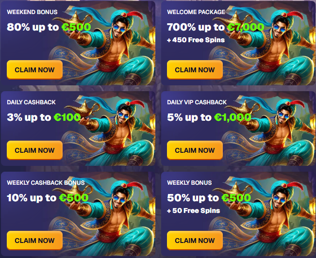 Rocky casino bonus